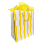 Gift Bag | Yellow Fussy Stripe