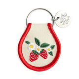 Patch Keychain | Strawberry Blossom
