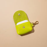 Airpod Case | Chartreuse Leather