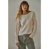 Hailee Knit Pullover | Ivory