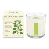 Plant the Box Soy Candle | Freshly Picked Basil