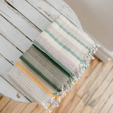 Montauk Towel | Yellow + Ivory