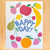 Birthday Fruit Card