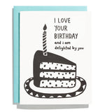 Delighted Birthday Card