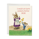 Richard Scarry Daffodil Mom Card