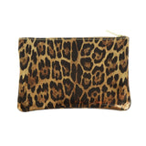 Iridescent Zip Pouch | Leopard