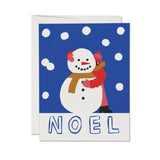 Noel Snowman Card