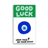 Good Luck Evil Eye Iron-On