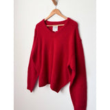 James Mohair Sweater | Red
