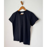 Organic Cotton Vintage Boy Tee | True Black