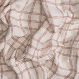 Charlie Grid Cotton Swaddle