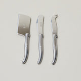 Laguiole 3 Piece Mini Cheese Utensil Set | Stainless Steel
