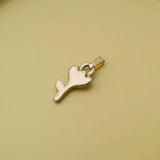 Bronze Charm | Little Tulip