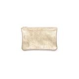 Small Zip Pouch | Sparkle Champagne
