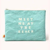 Meet Me At The Beach Pouch