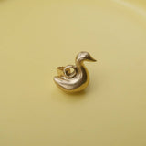 Bronze Charm | Goose