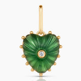Isabel Jade Heart Charm