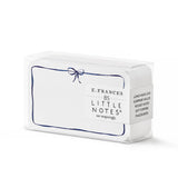 Navy Bow Little Notes
