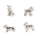 Metal Dog Magnets | Set of 4
