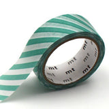 Washi Tape | Emerald Green Stripe