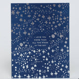 Love You Starry Sky Card