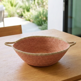 Hydra Woven Seagrass Basket | Rose
