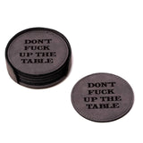 Leather Coaster | Set of 6