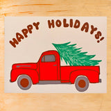 Holiday Truck Card