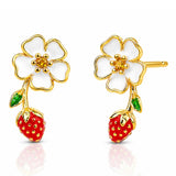 Berry Bloom Studs