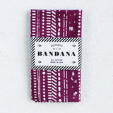 Dot + Dash Bandana | Wine