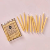 Beeswax Birthday Candles | Natural