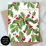 Vines Of Holly Boxed Notes