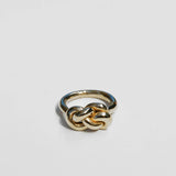 Large Knot Ring | Brass