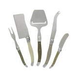 Laguiole 5 Piece Cheese Knife Set | Neutrals