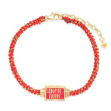 Thunderbolt Bracelet | Orange