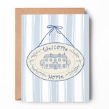 Welcome Home Plaque Card