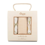 Clementine Cotton Swaddle | Set of 3