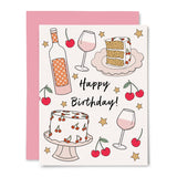 Birthday Cherries Card