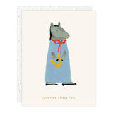 Lucky Horse Card