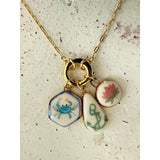 Paper Clip Charm Holder Chain
