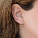 Serpent Studs | 14k Gold