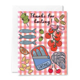 Thanks For Hosting Card