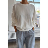 Cali Jersey Sweatshirt | Vintage White
