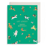 Off Leash Birthday Card