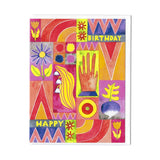 Birthday Charm Quilt Card