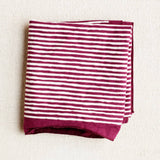 Striped Bandana | Wine