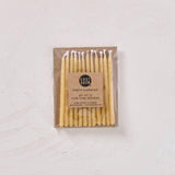 Beeswax Birthday Candles | Natural
