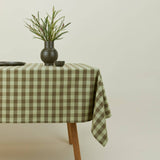 Gingham Tablecloth | Sage + Olive
