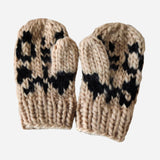 Cheetah Mittens