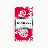 Floral Bandana | Red